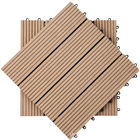 плитки палубы 30*30cm WPC модульные деревянные пластиковые составные блокируя