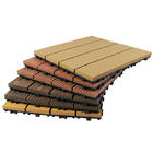 плитки палубы 30*30cm WPC модульные деревянные пластиковые составные блокируя